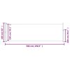 Retractable Side Awning 63"x196.9" Blue
